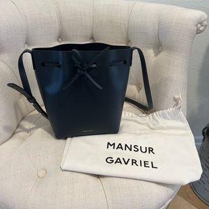 Authentic Mansur Gavriel Mini Bucket Bag